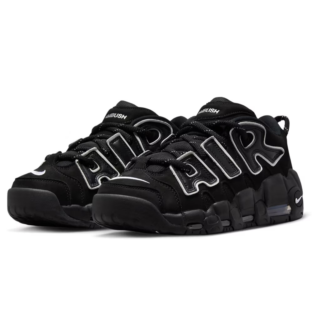 現貨｜AMBUSH x Nike Air More Uptempo Low Black