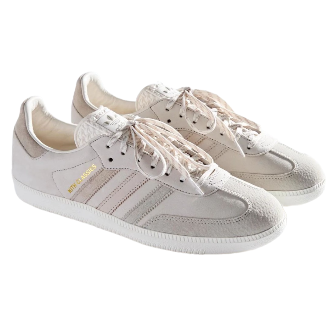 Kith Classic x Adidas Original Samba OG Cloud White