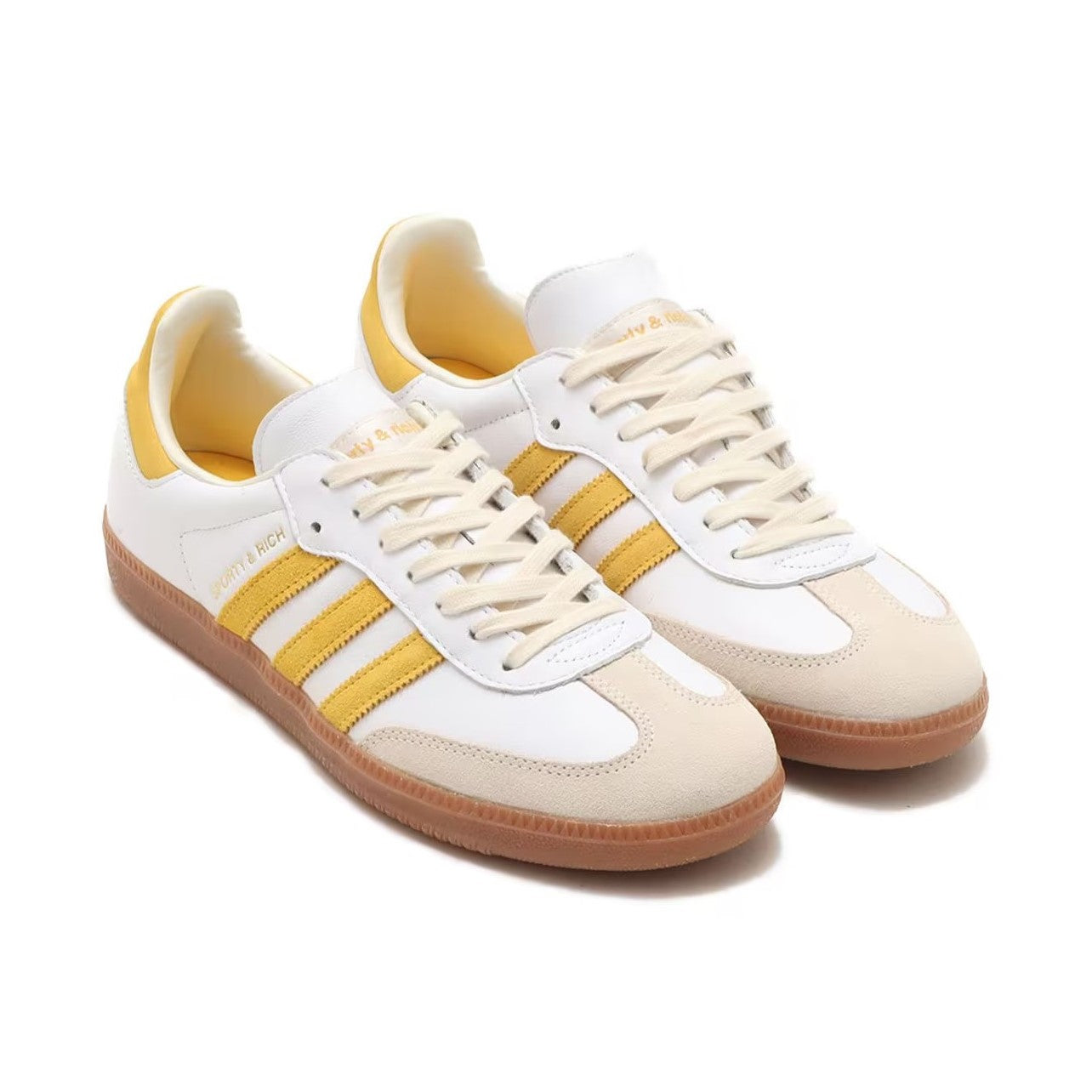 Sporty & Rich x Adidas Originals Samba OG - White Bold Gold | In stock