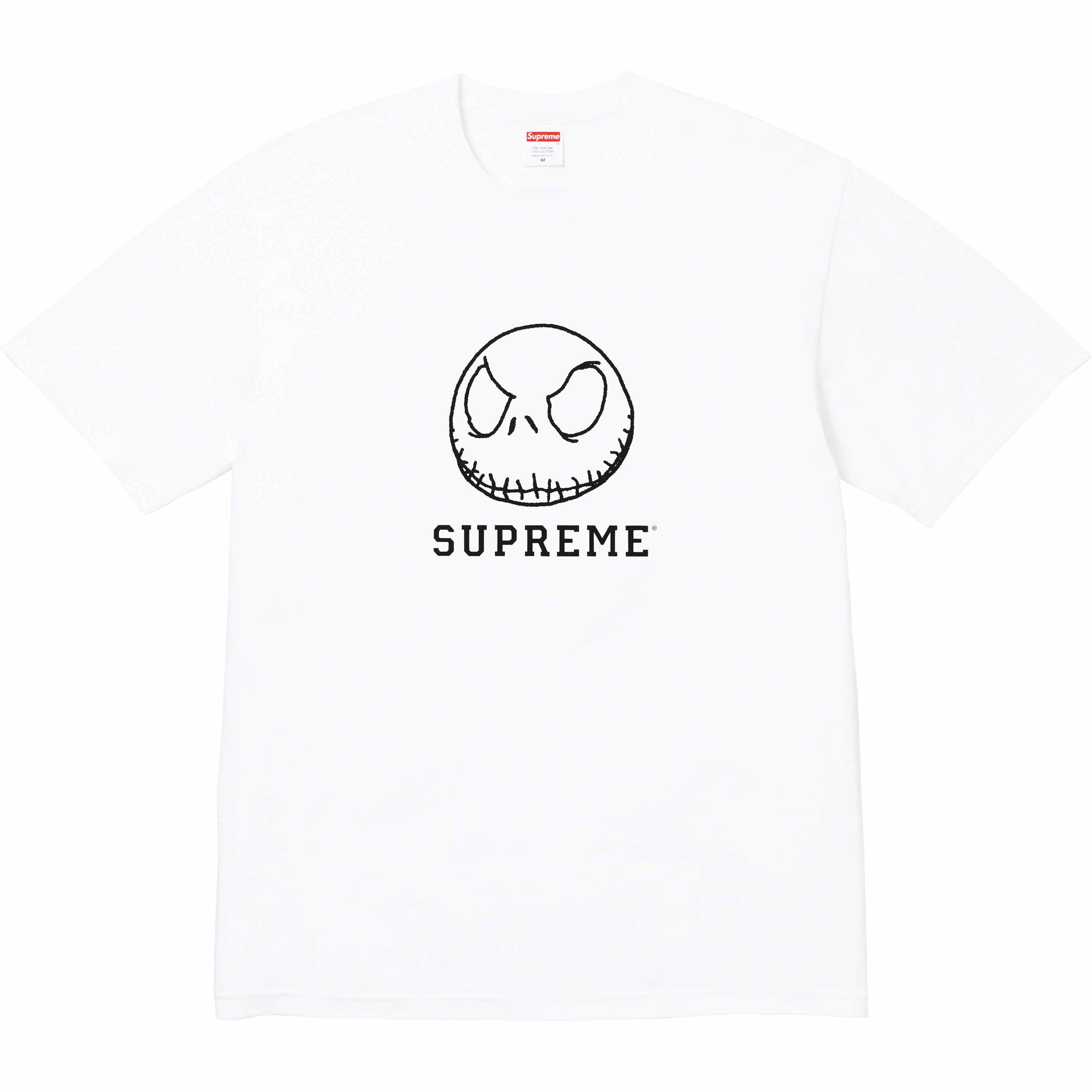 Supreme smile cheap tee yellow