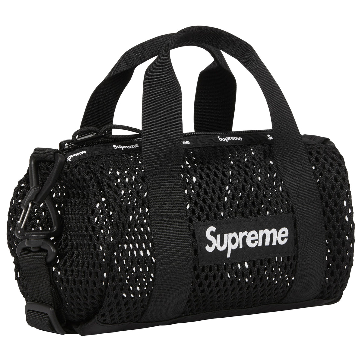 Supreme Mesh Mini Duffle Bag Black