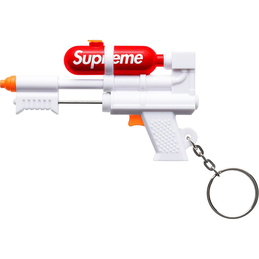 Supreme Super Soaker 50 Water Blaster Keychain - White