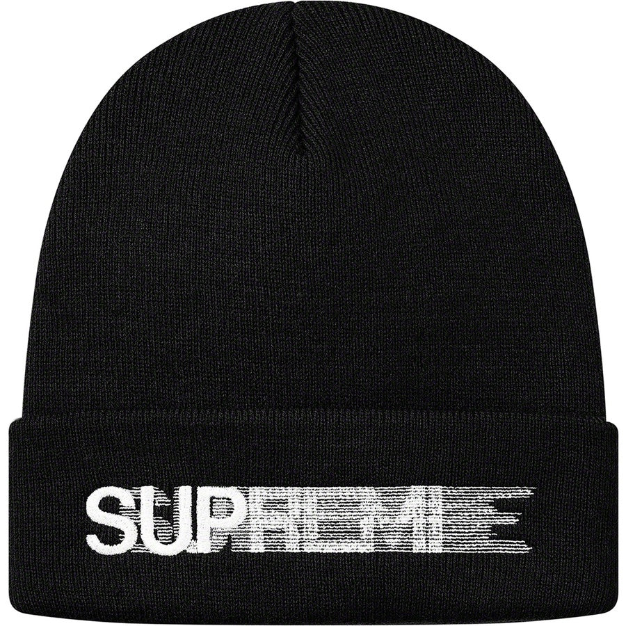 Supreme Motion Logo Beanie SS20 - Black