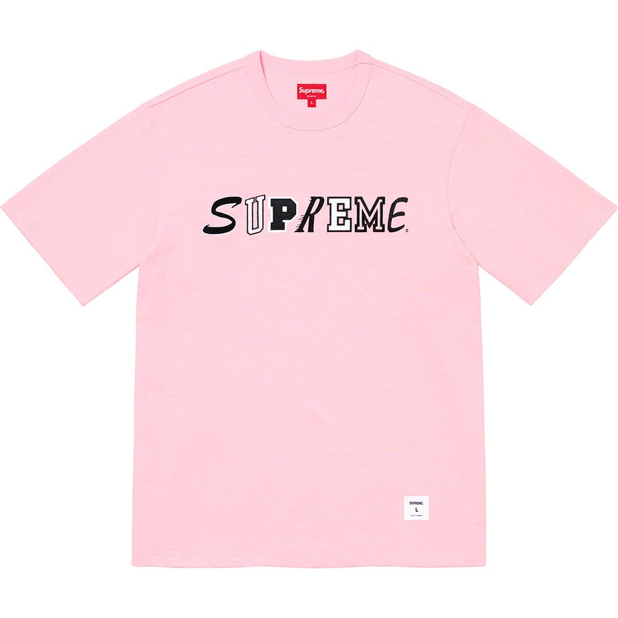 Supreme pink box logo clearance tee