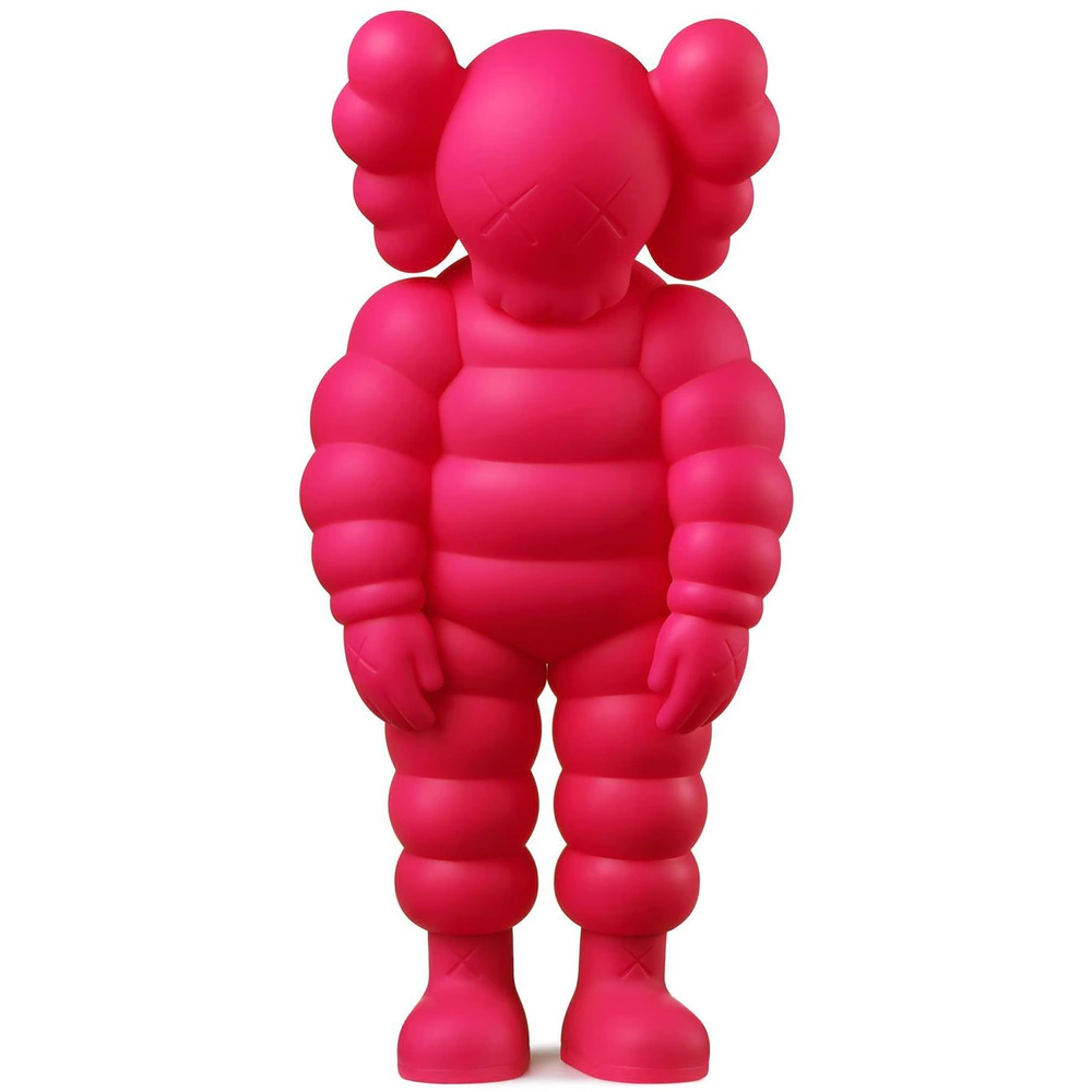 KAWS Chum Keychain Pink