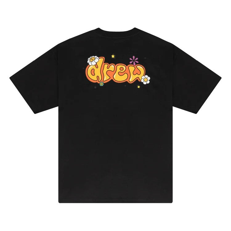 Drew House SSENSE Canada Exclusive Black Stacked Logo T-Shirt