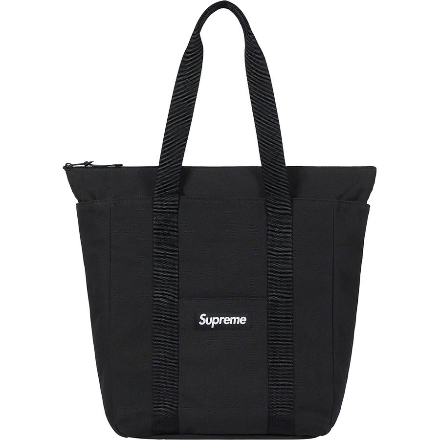 Supreme Canvas Tote - Black | In stock – WEAR43WAY