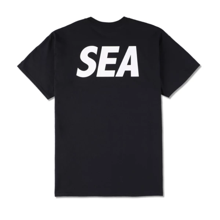 Wind And Sea BP Tee - Black | In stock – WEAR43WAY