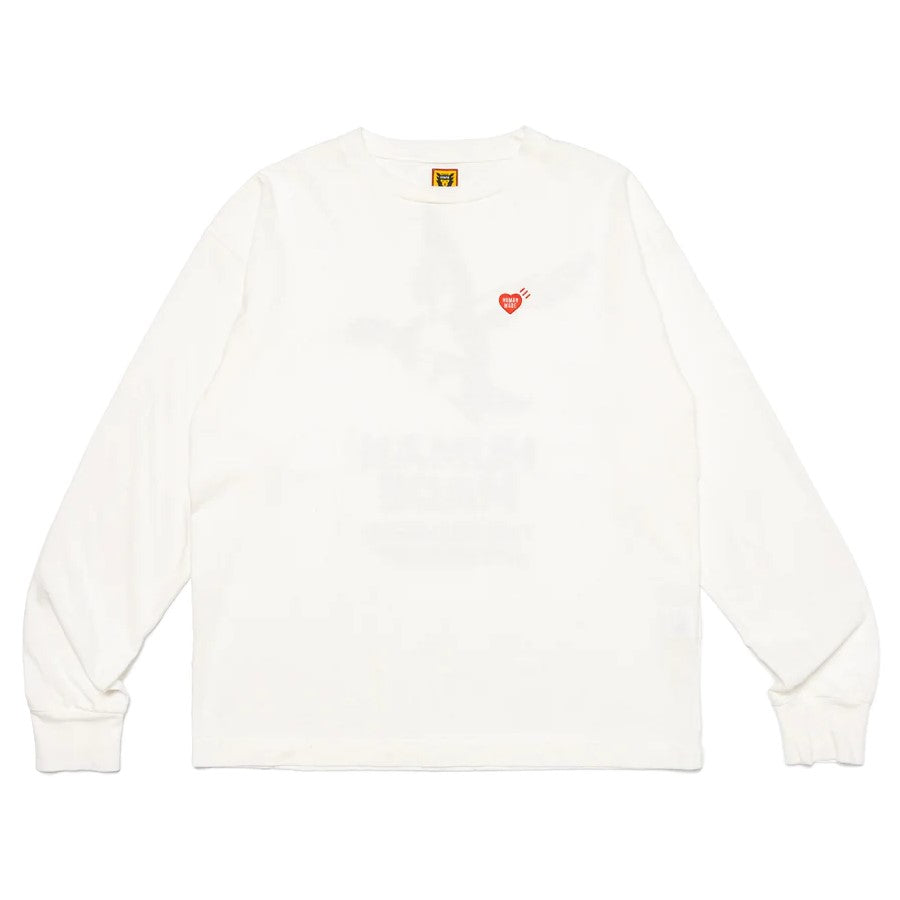 Human Made Graphic Duck L/S Tee SS24 - White | In stock – WEAR43WAY