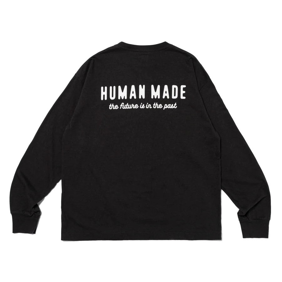 Human Made Graphic L/S Tee SS24 - Black | In stock – WEAR43WAY