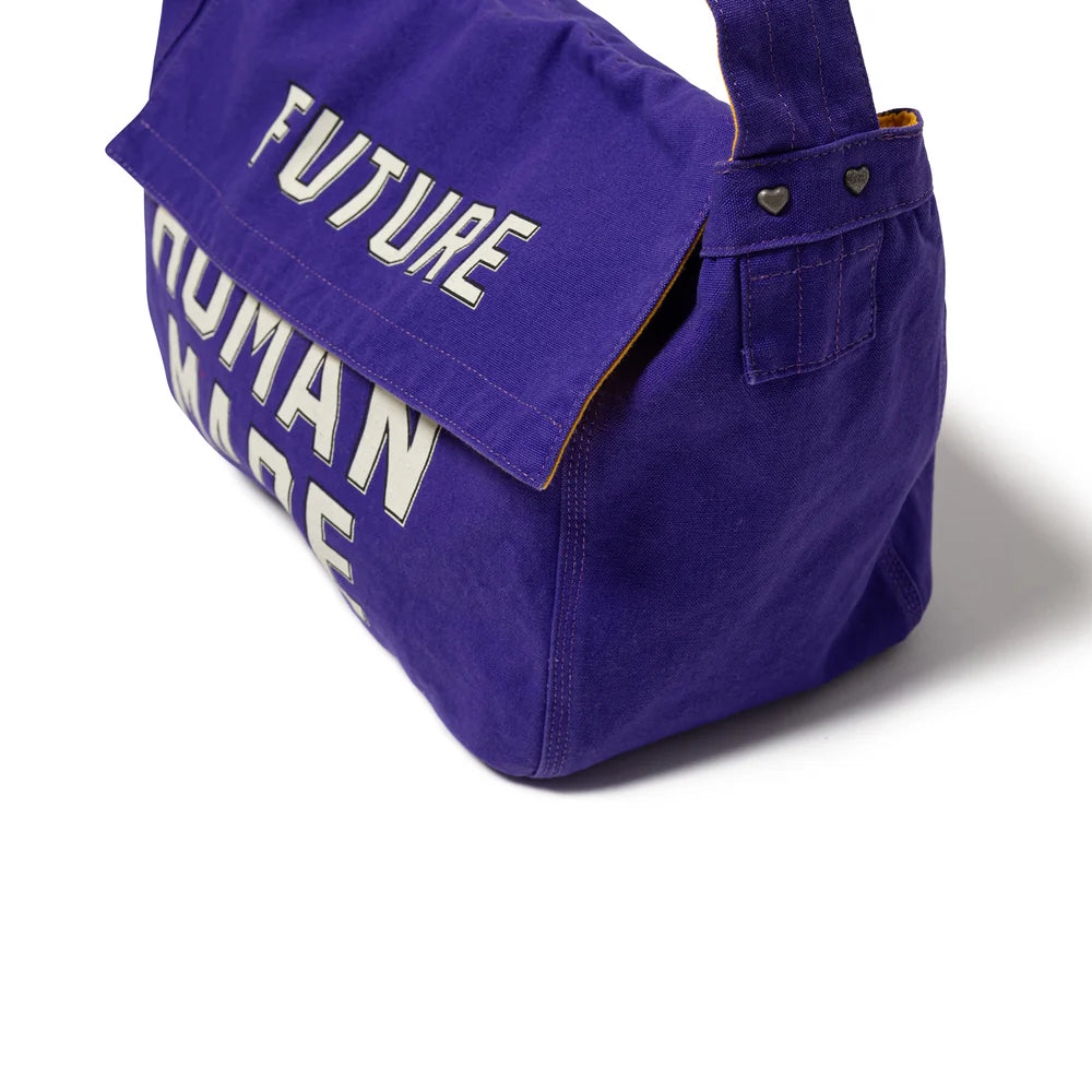 Human Made Mail Bag Medium FW24 - Purple