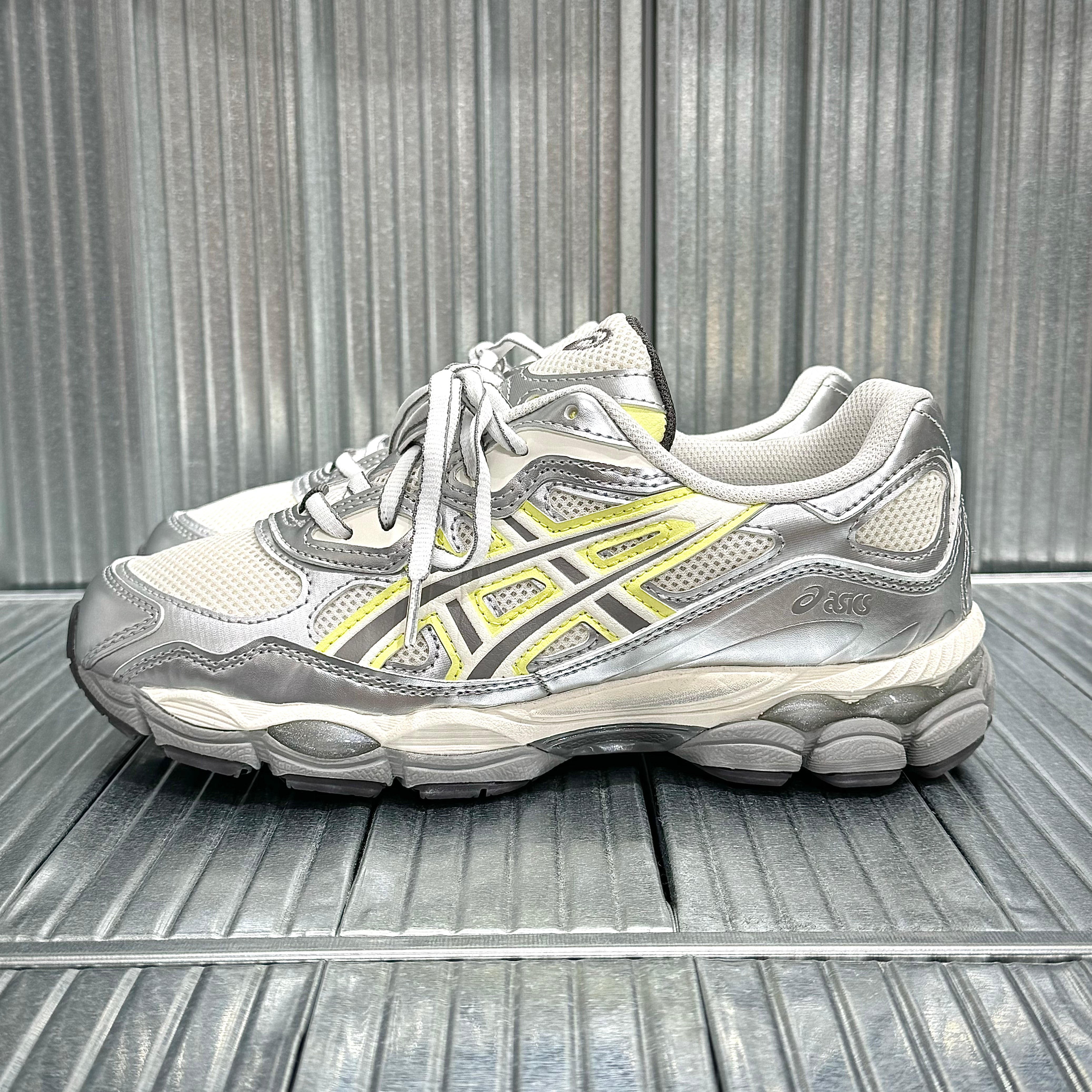 Emmi x Asics Gel-NYC White & Huddle Yellow