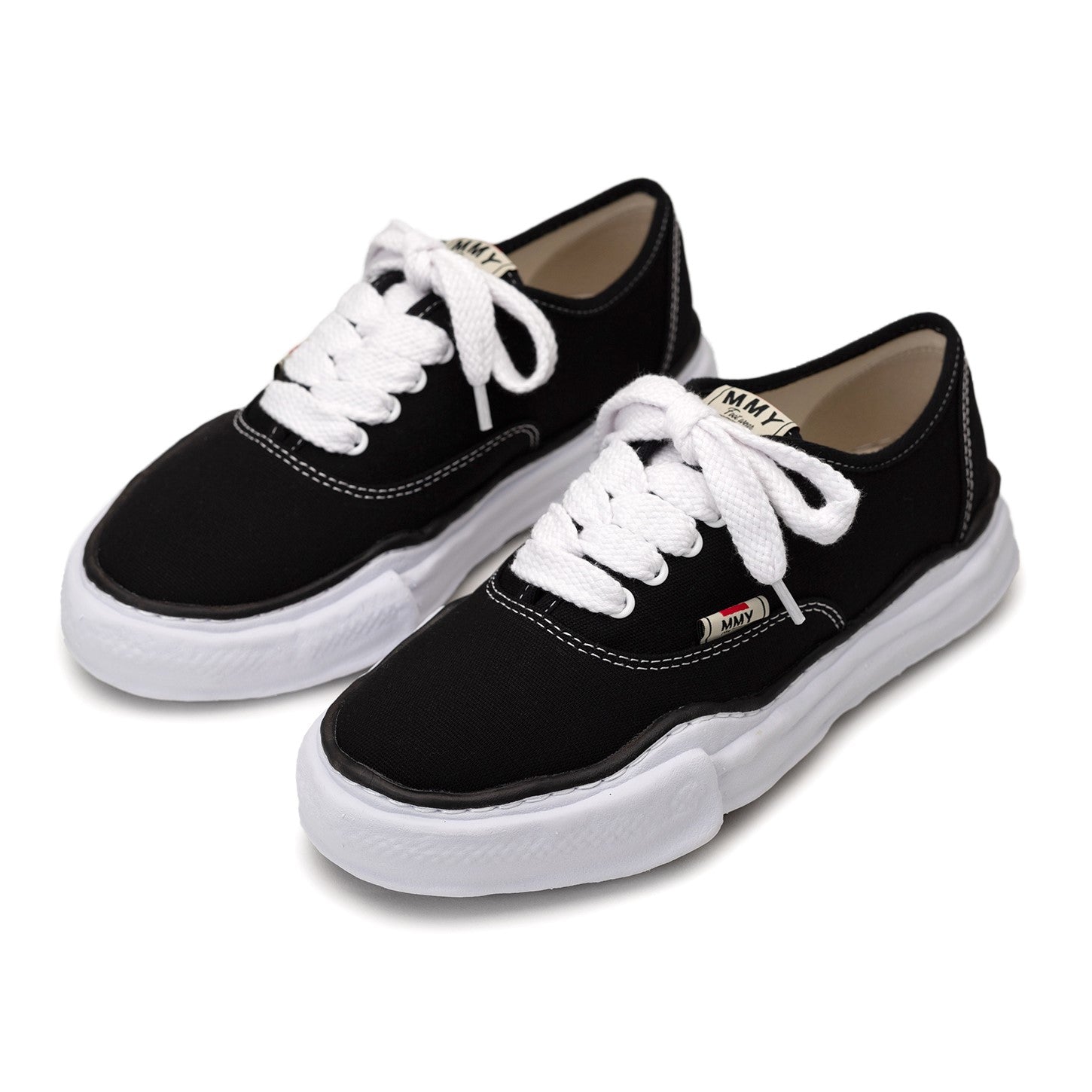 Maison Mihara Yasuhiro MMY BAKER OG Sole Canvas Low-top Sneaker - Black