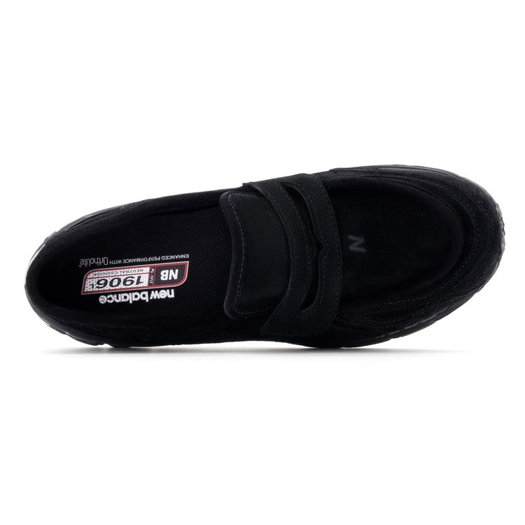 New Balance 1906L Loafer - Black Suede U1906LNT