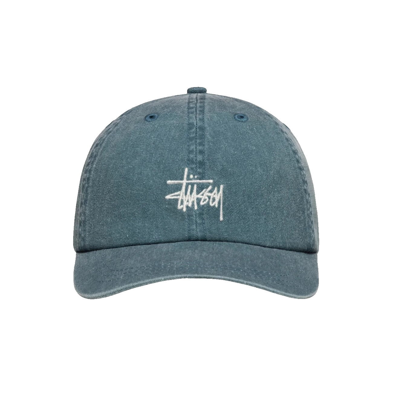 Stussy Basic Cap - Washed Lagoon