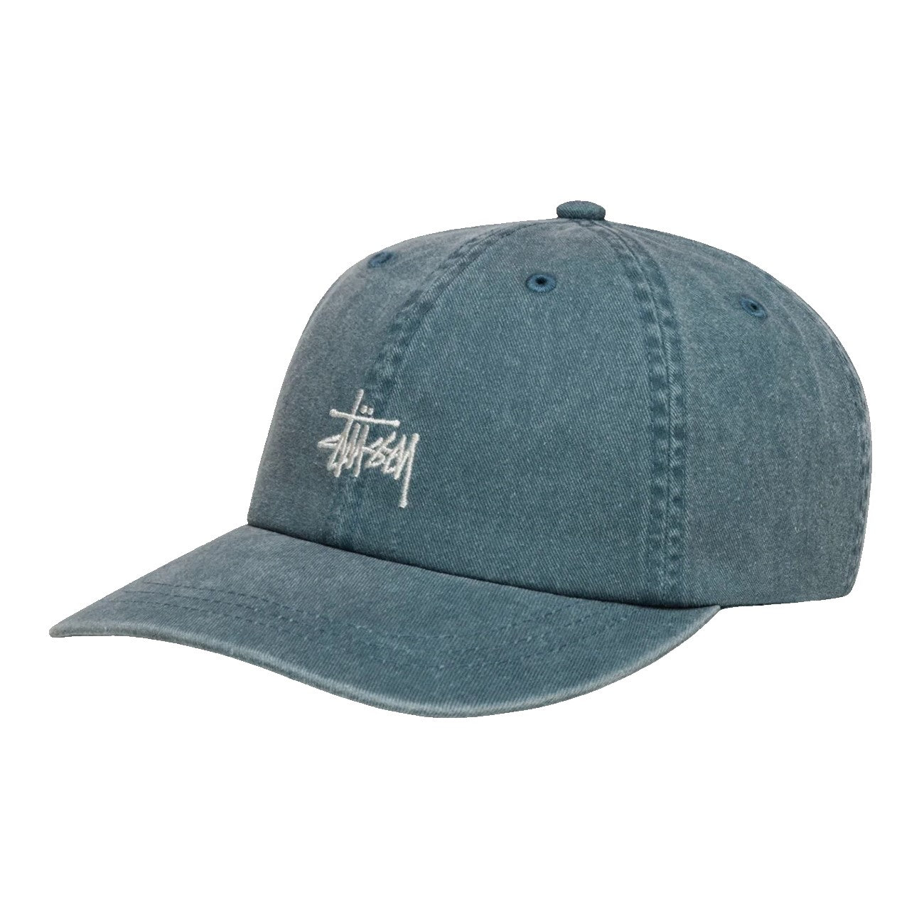 Stussy Basic Cap - Washed Lagoon