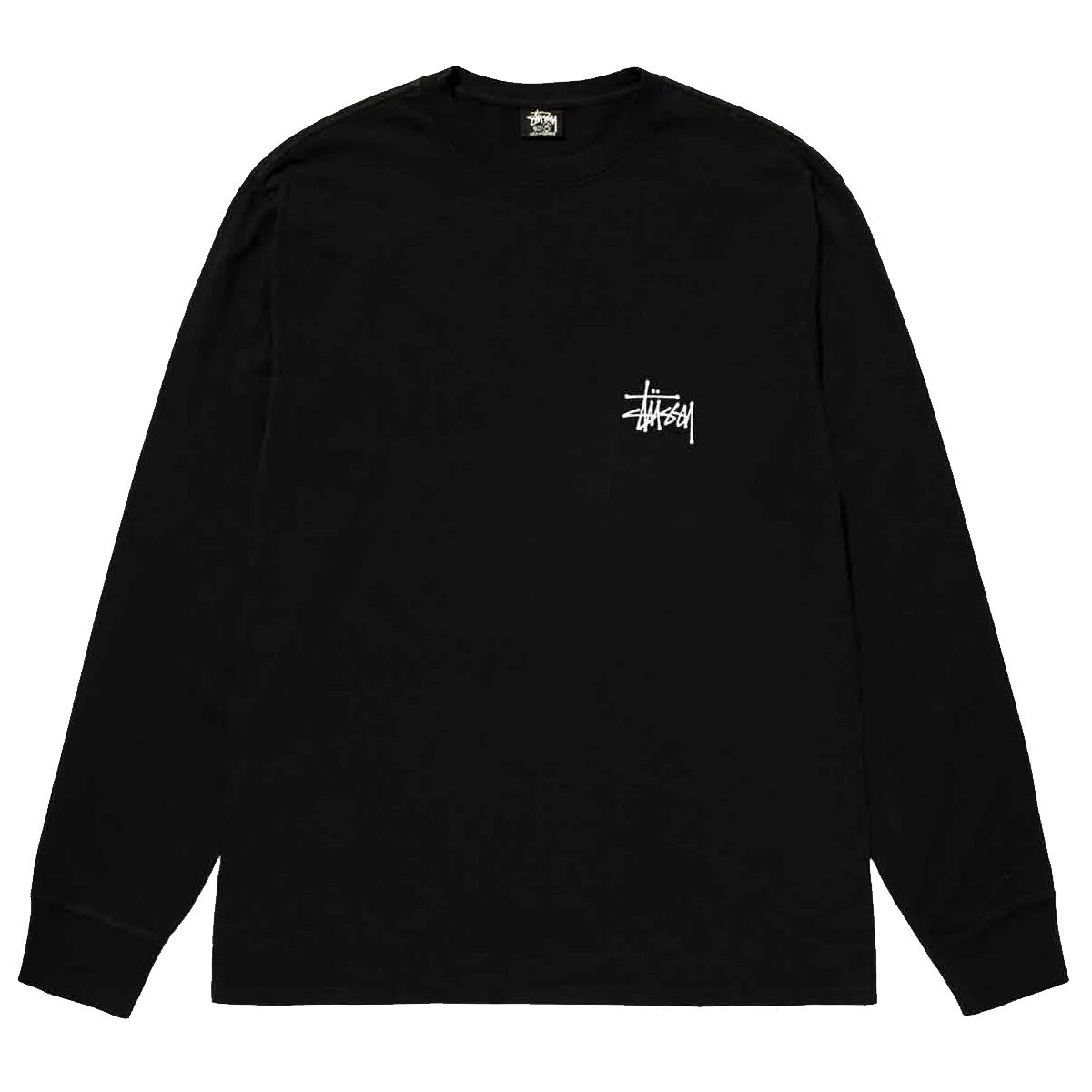 Stussy Basic L/S Tee - Black