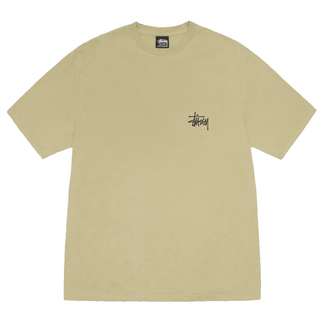 Stussy Basic Pigment Dyed Tee - Elm