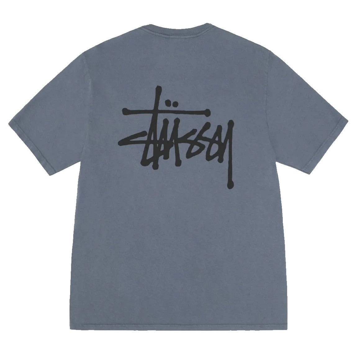 Stussy Basic Pigment Dyed Tee - Navy