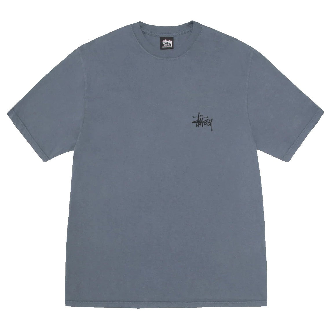 Stussy Basic Pigment Dyed Tee - Navy