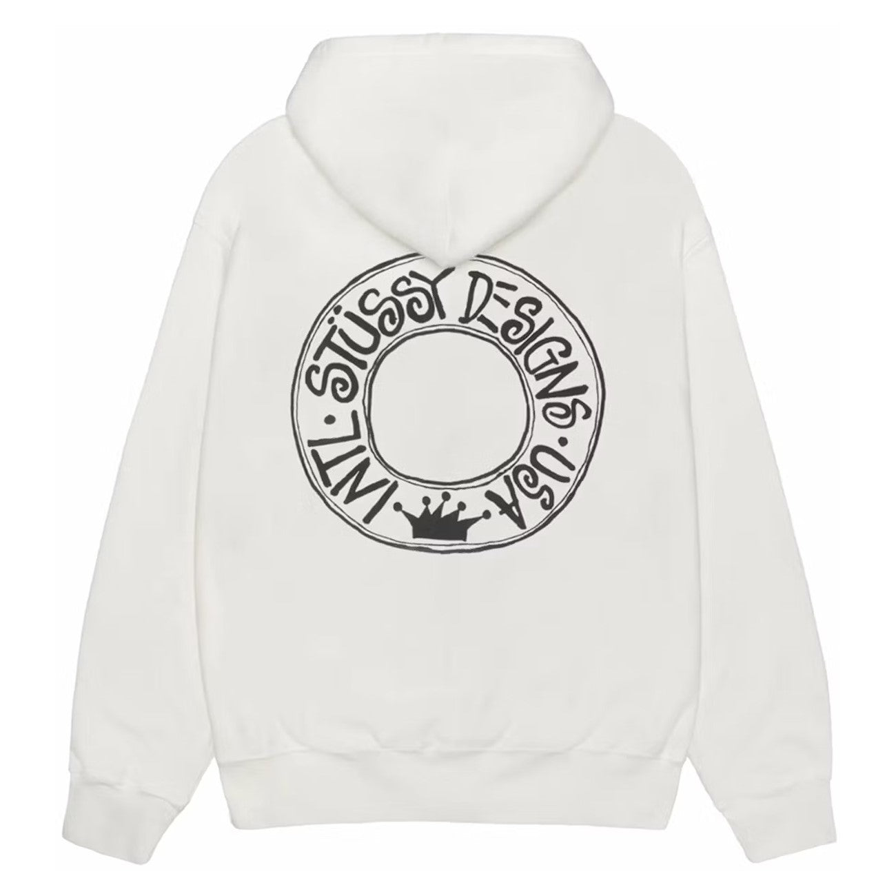 Stussy Buana Pigment Dyed Zip Hoodie - Natural