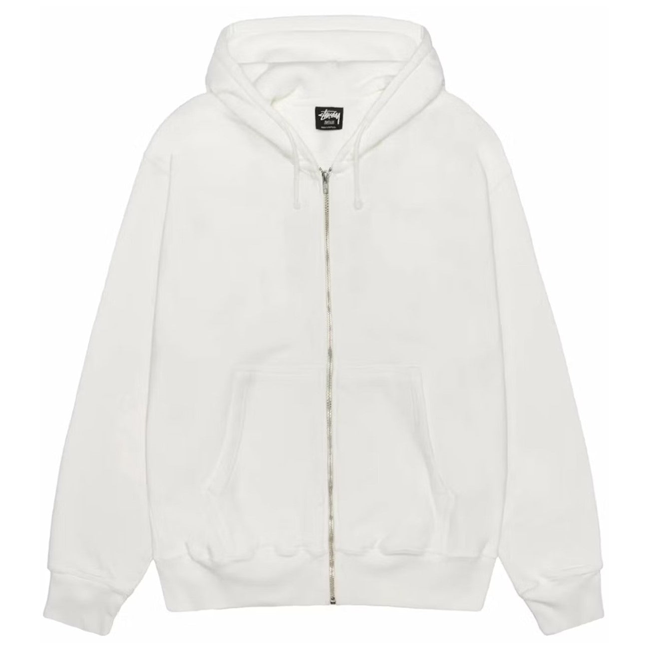 Stussy Buana Pigment Dyed Zip Hoodie - Natural