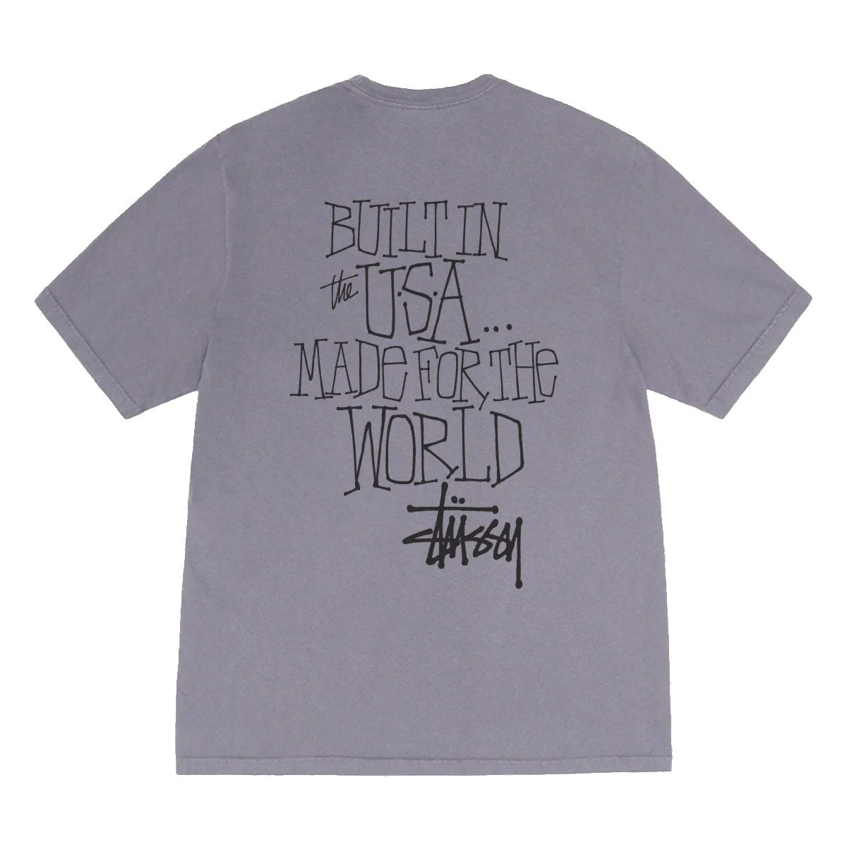 Stussy Built In USA Pigment Dyed Tee - Shark