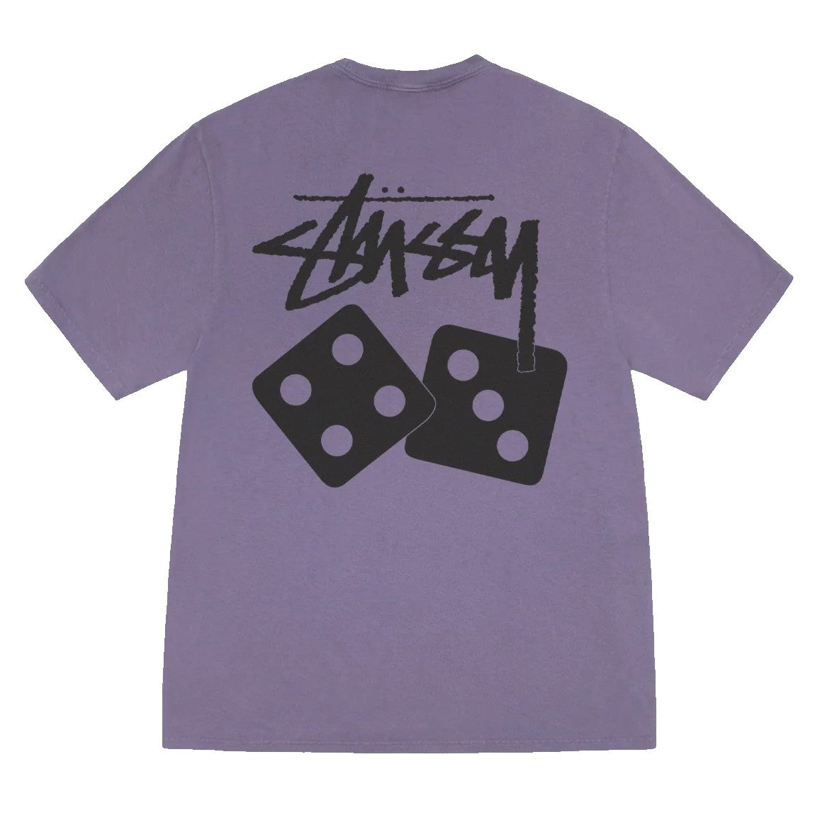 Stussy Dice Pigment Dyed Tee - Grape