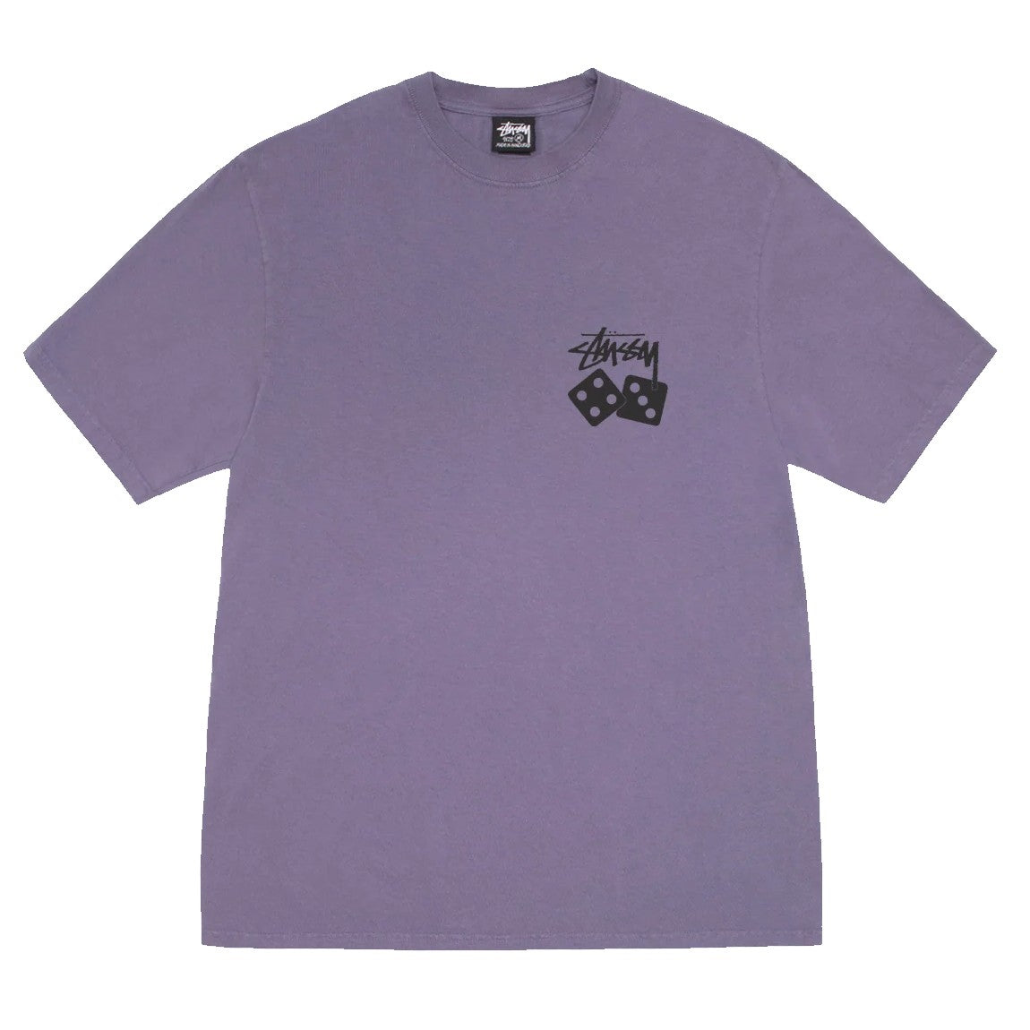 Stussy Dice Pigment Dyed Tee - Grape