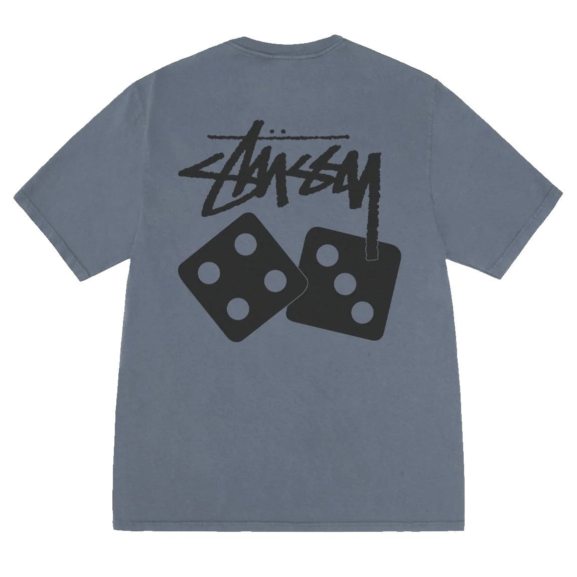 Stussy Dice Pigment Dyed Tee - Navy