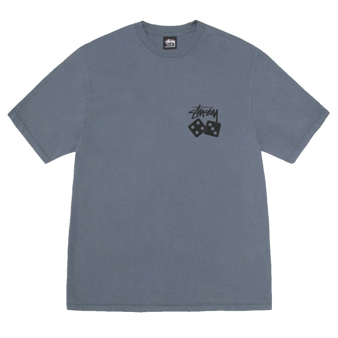 Stussy Dice Pigment Dyed Tee - Navy