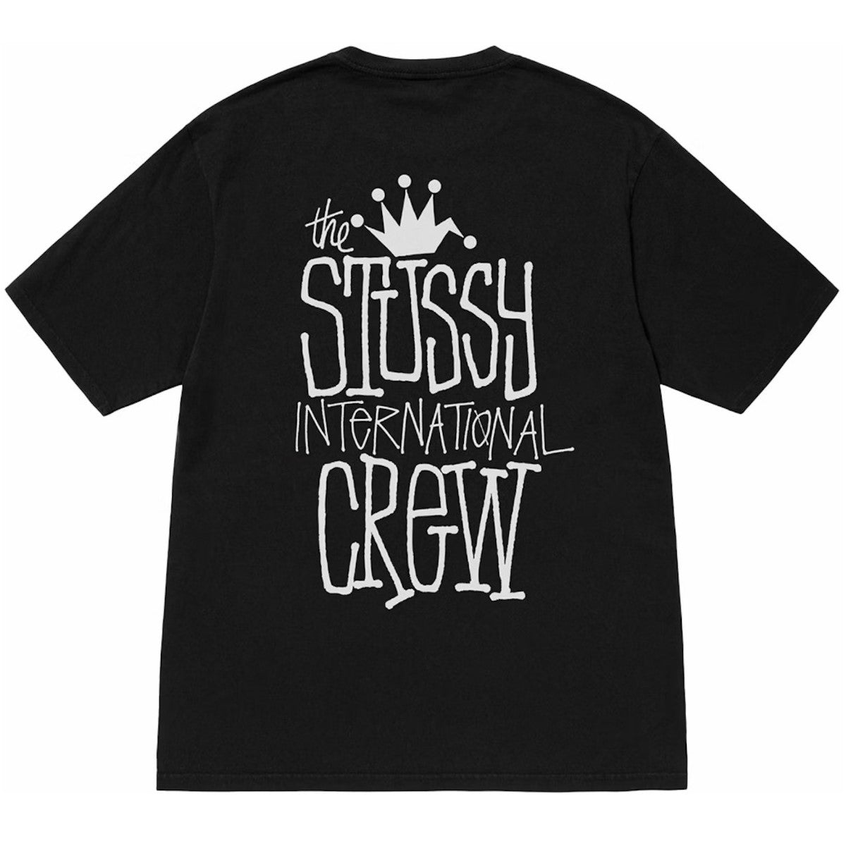 Stussy Crown International Pigment Dyed Tee - Black