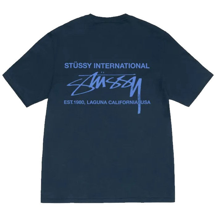 Stussy Smooth International Tee - Navy