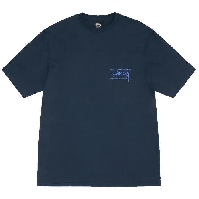 Stussy Smooth International Tee - Navy