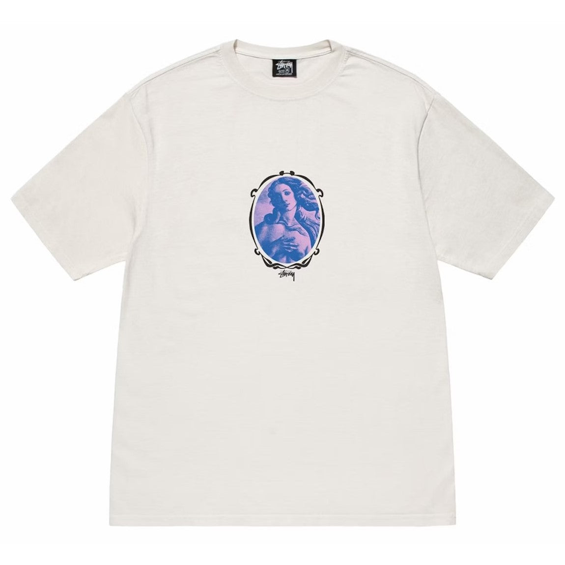 Stussy Venus Oval Pigment Dyed Tee - Natural