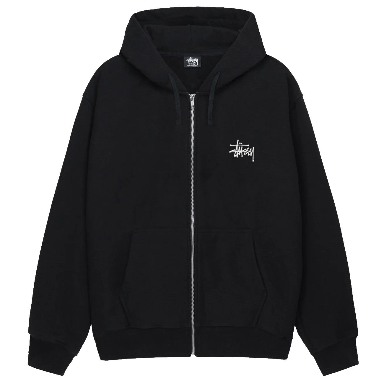 Stussy Basic Zip Hoodie - Black