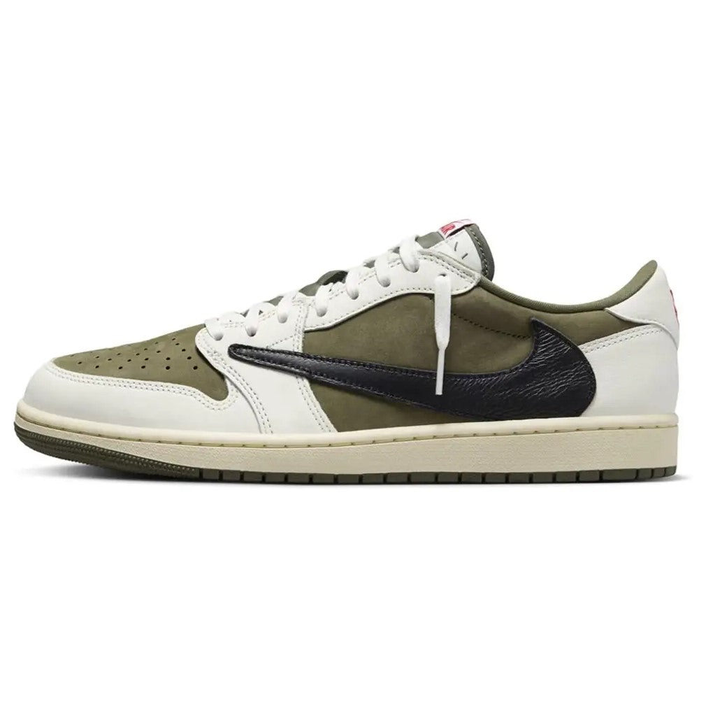 Travis Scott x Air Jordan 1 Low 8.0 Medium Olive DM7866-200