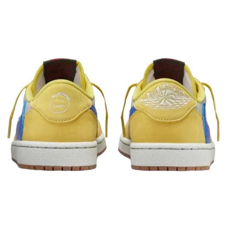 Travis Scott x Air Jordan 1 Low OG Canary (Women's) DZ4137-700