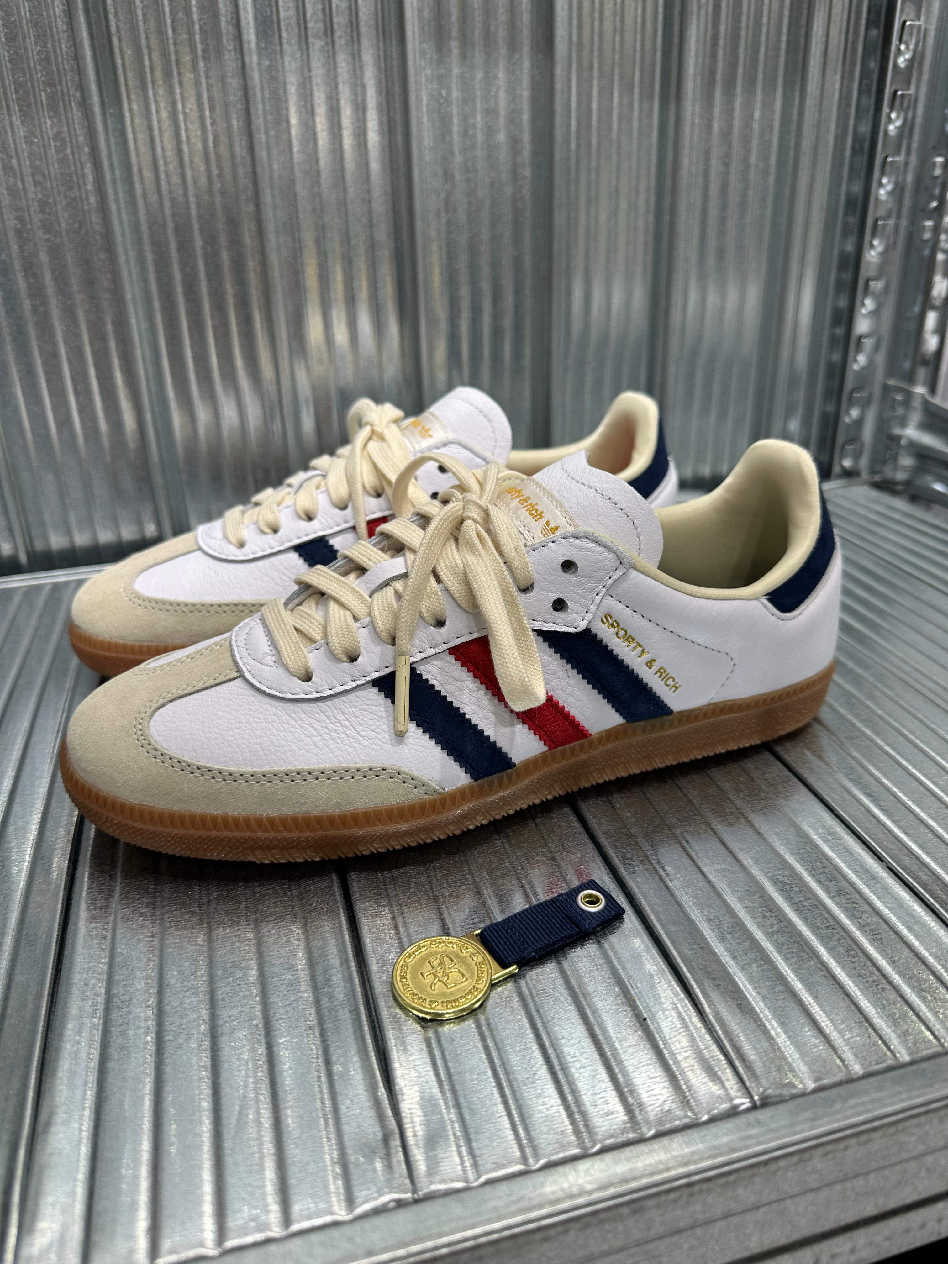 Sporty and Rich x Adidas Originals Samba OG - France USA ih8338