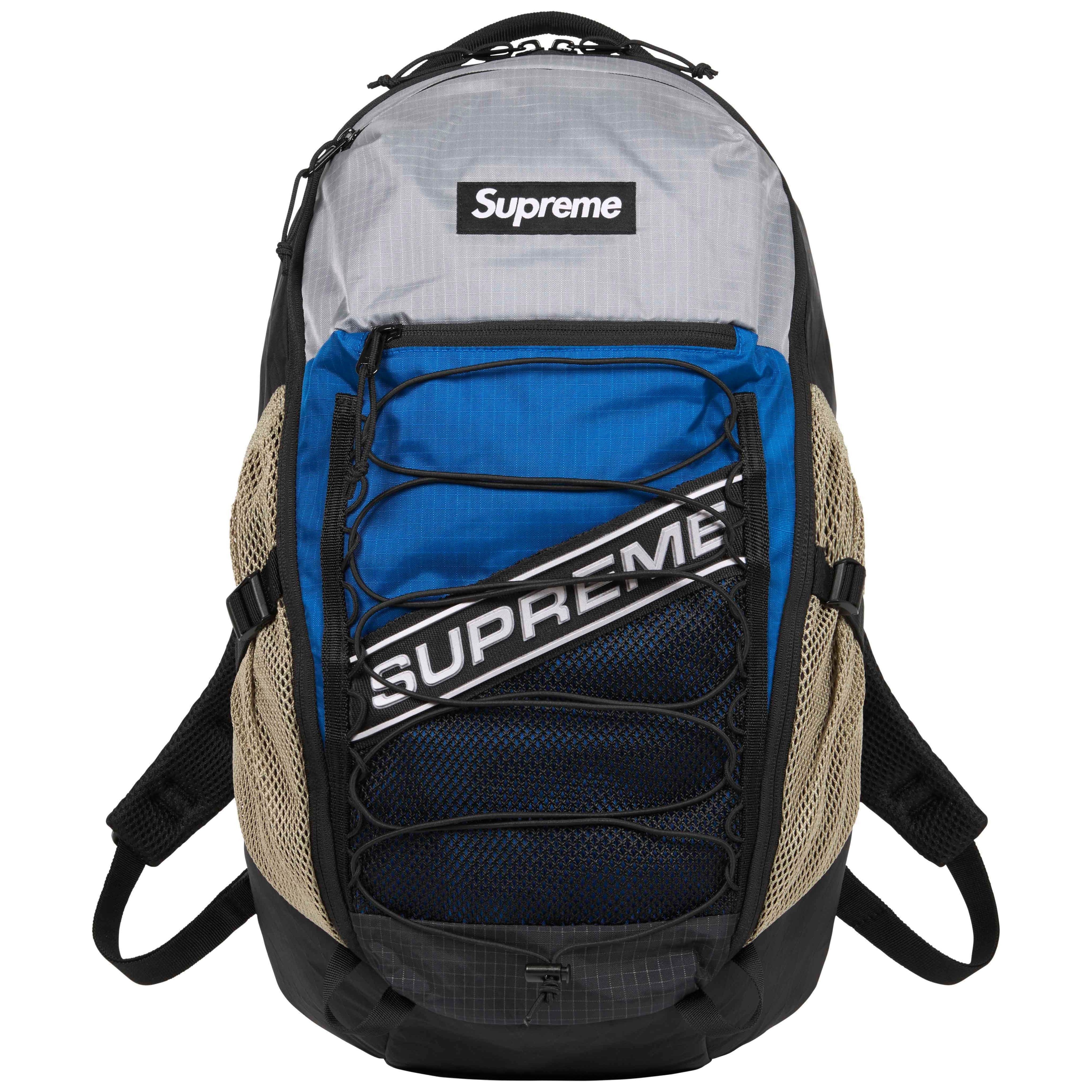 FW17 Supreme backpack  Supreme backpack, Louis vuitton supreme