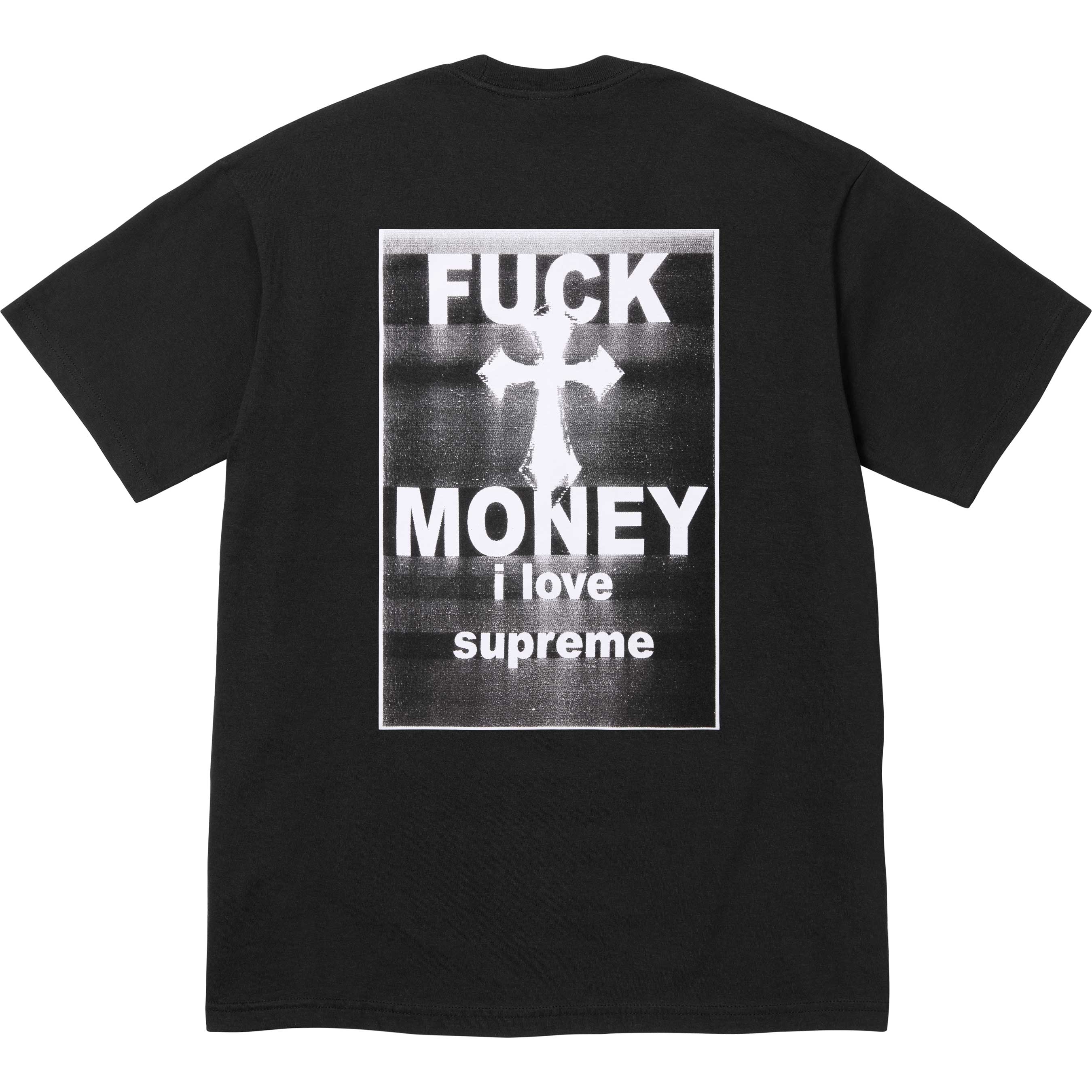 現貨 Supreme Fuck Money Tee - Black