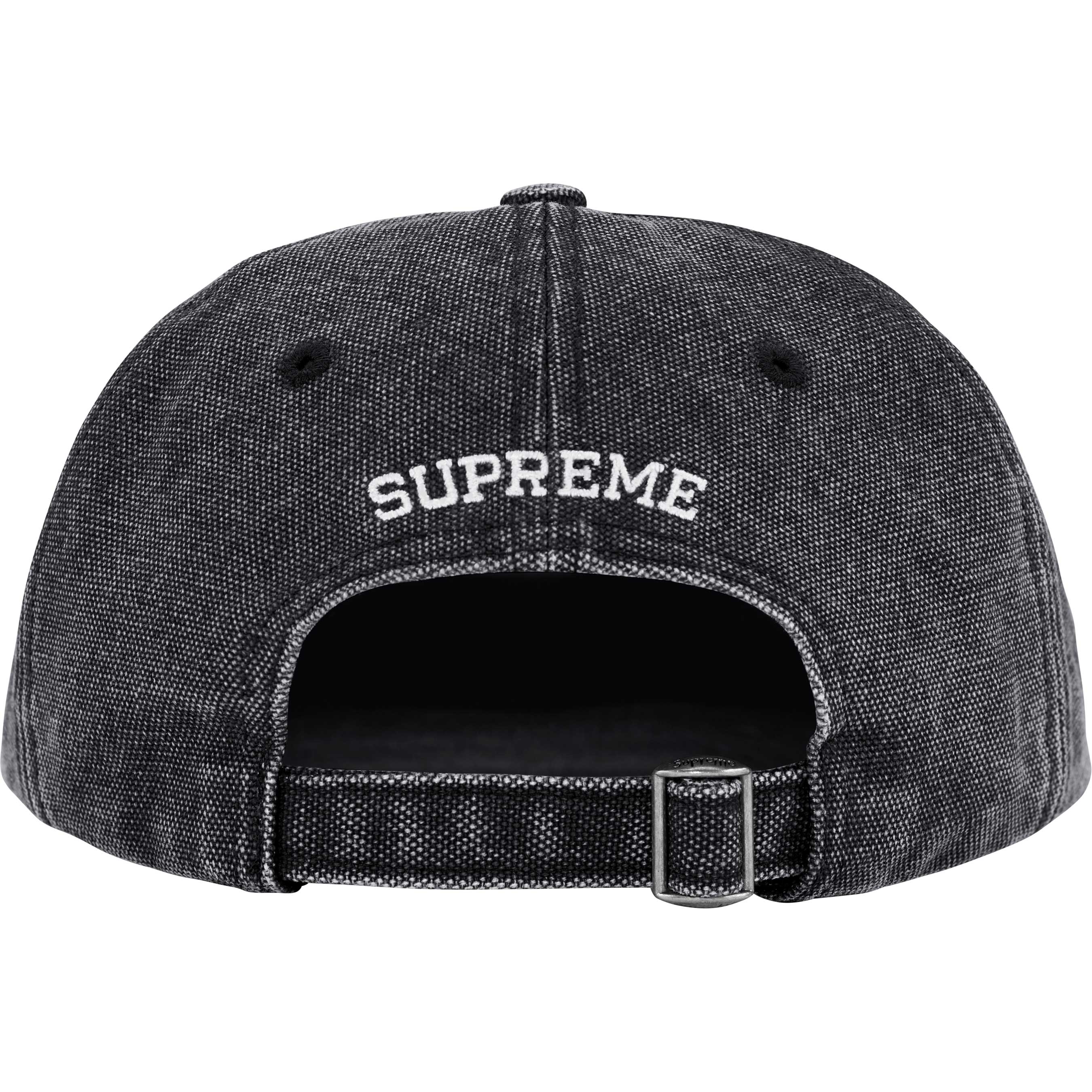 Supreme Pigment S Logo 6-Panel FW24 - Black