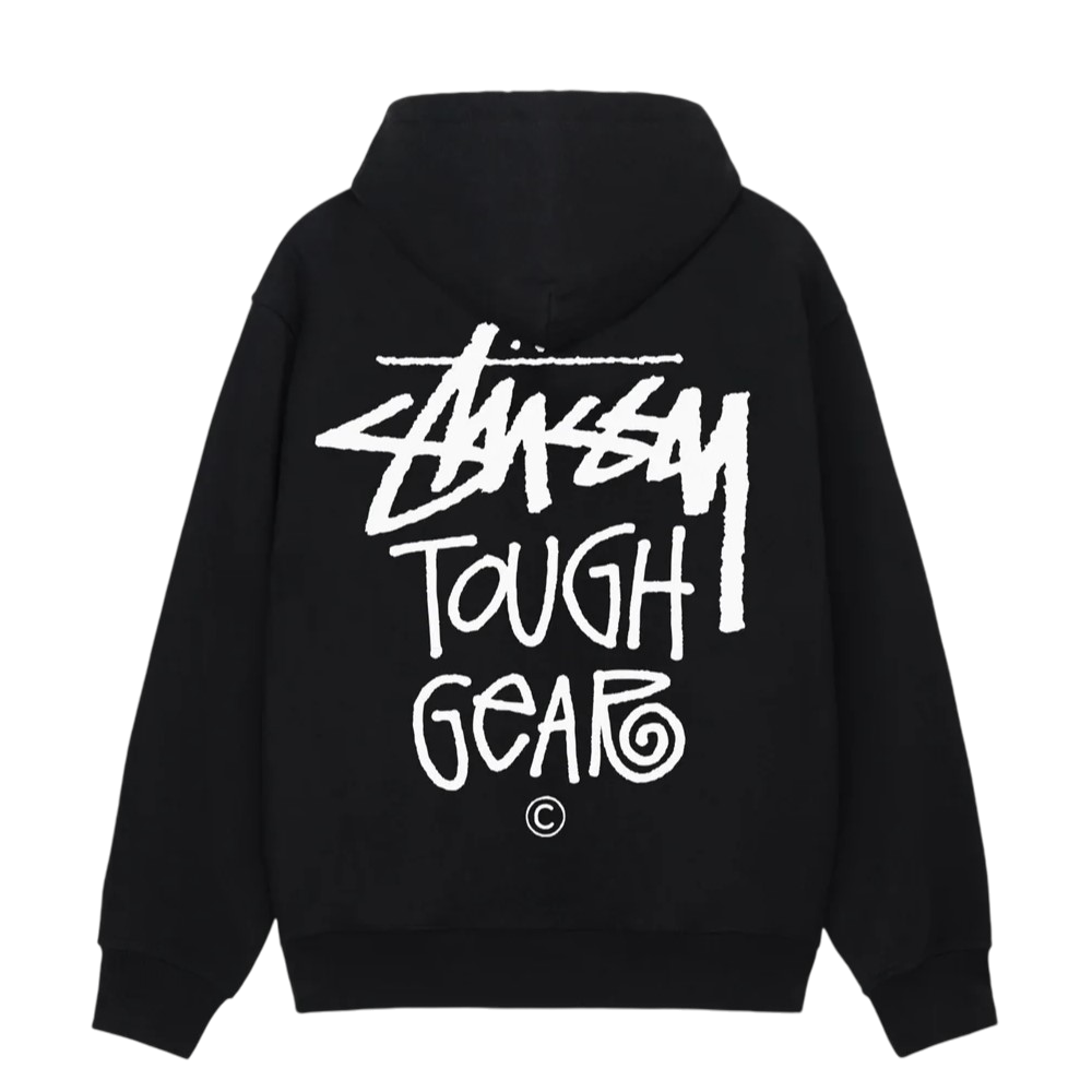 Stussy Tough Gear Hoodie - Black