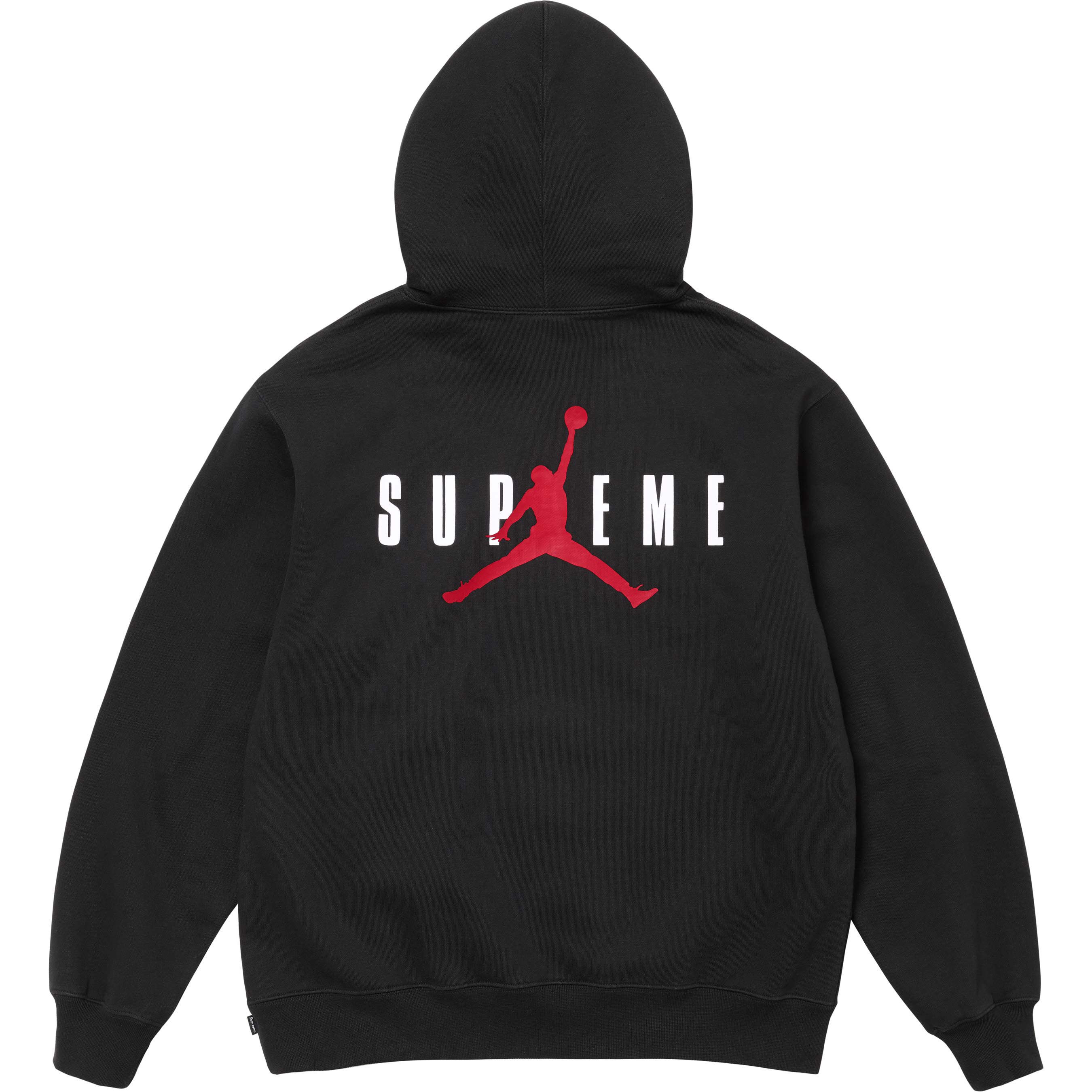 Supreme x Jordan Hooded Sweatshirt FW24 - Black