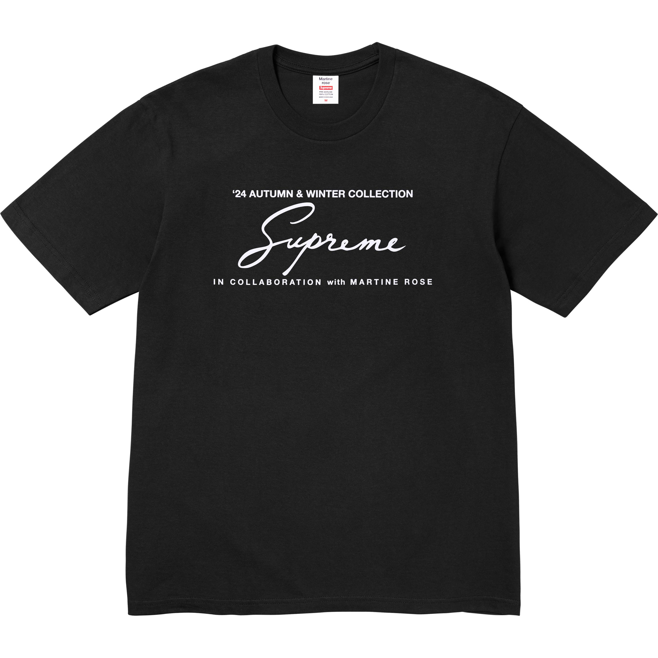 Supreme x Martine Rose Tee - Black