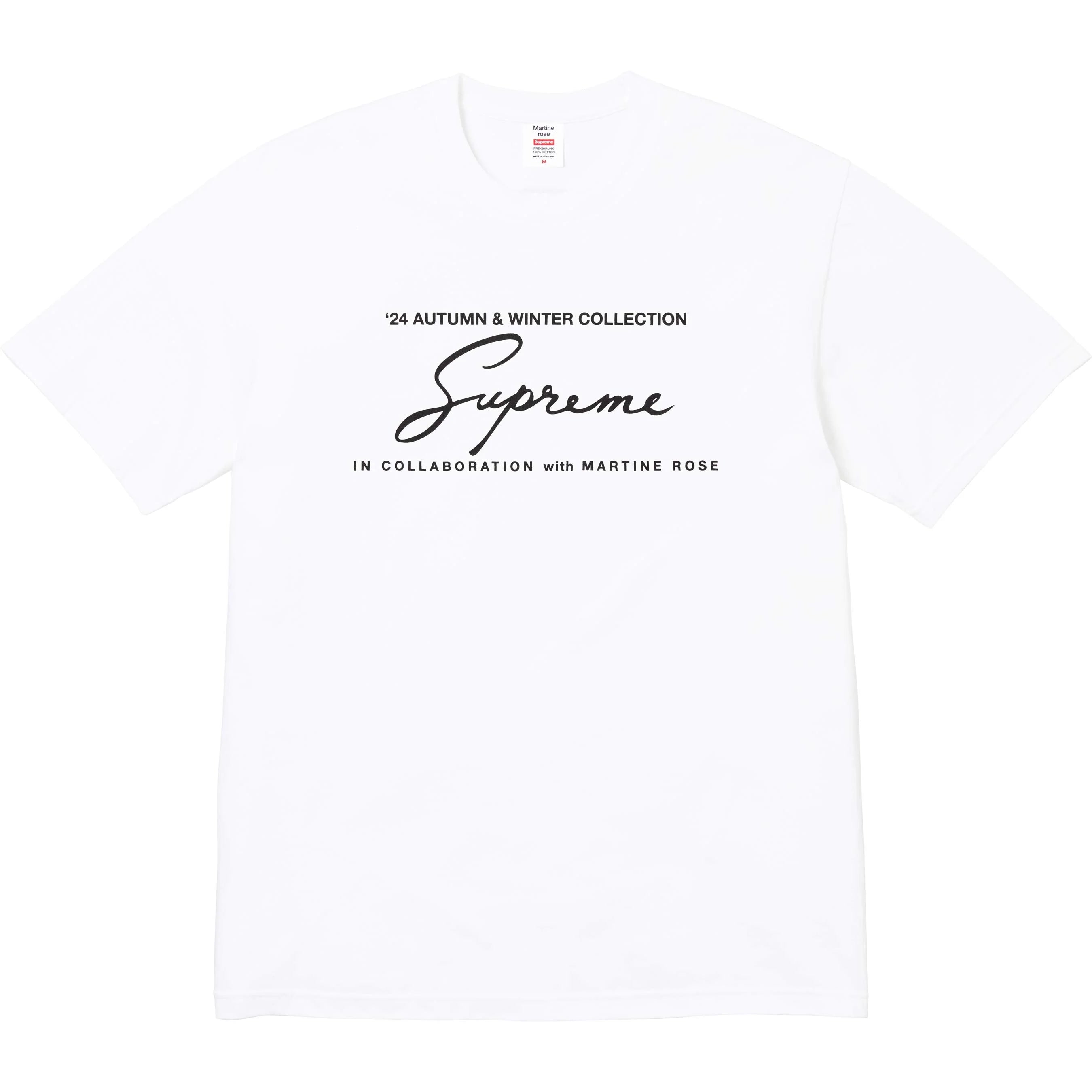 Supreme x Martine Rose Tee - White