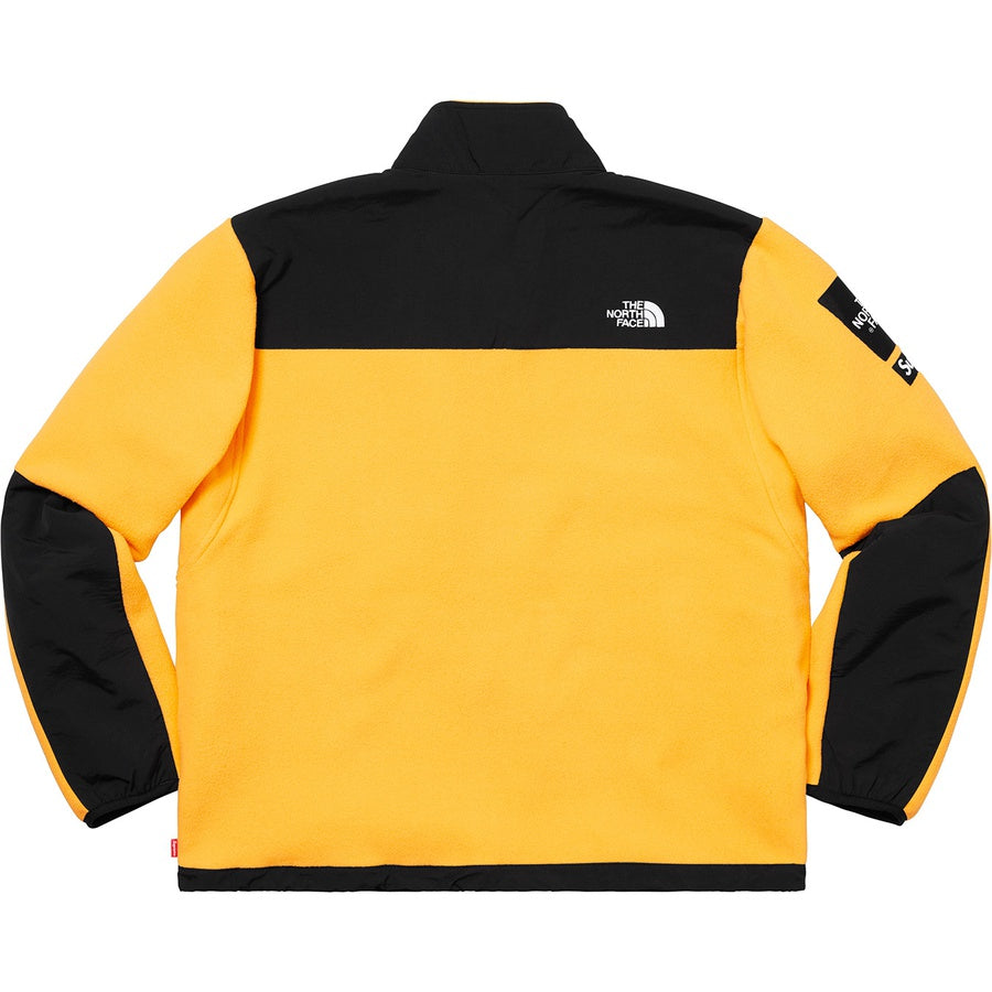 Supreme x The North Face Arc Logo Denali Fleece Jacket - Yellow