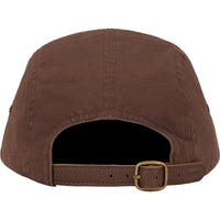 Supreme Washed Chino Twill Camp Cap - Brown