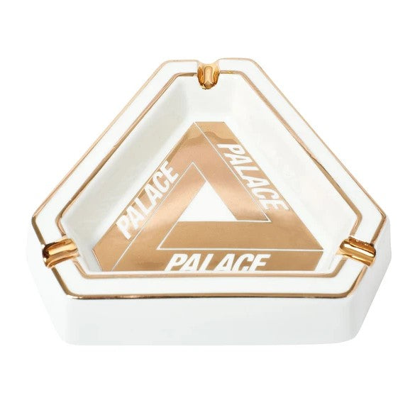 Palace Tri-Ferg Ashtray - White/Gold | In stock