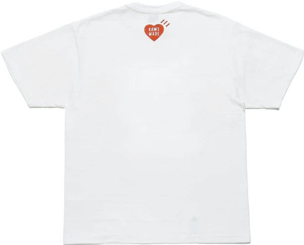 Human Made x KAWS #3 T-shirt - White | In stock – WEAR43WAY